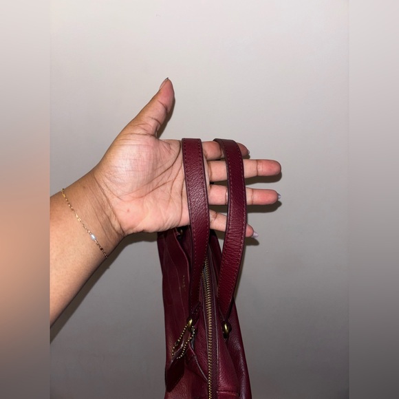 Fossil Burgundy Bag - Picture 6 of 7